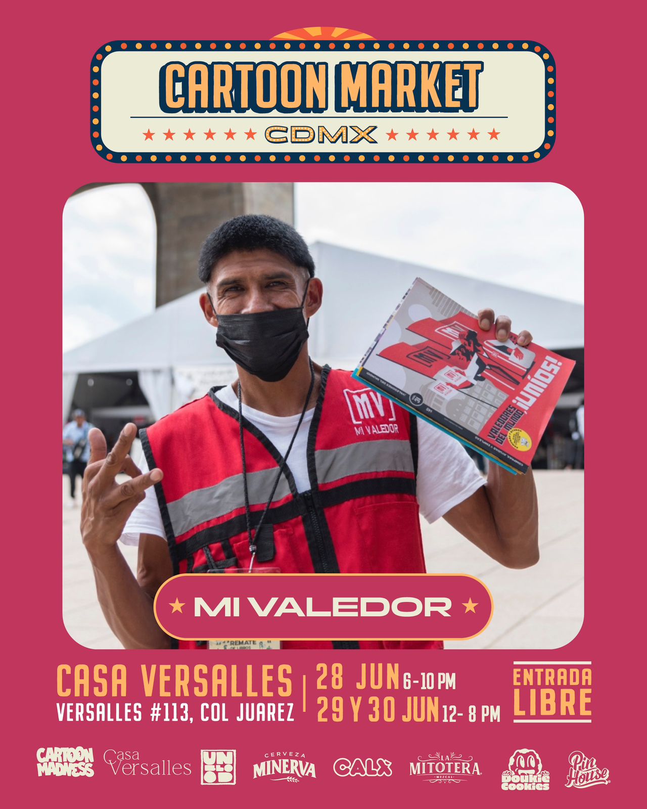 Cartoon Market CDMX