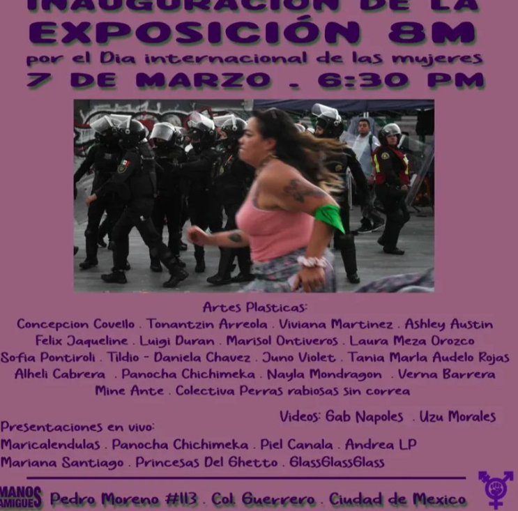 Inauguración de la Exposición 8M, por el Día internacional de las mujeres