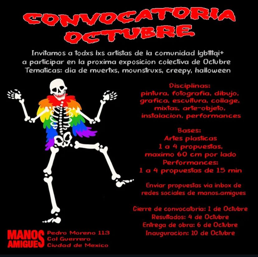 Convocatoria Manos Amigues.