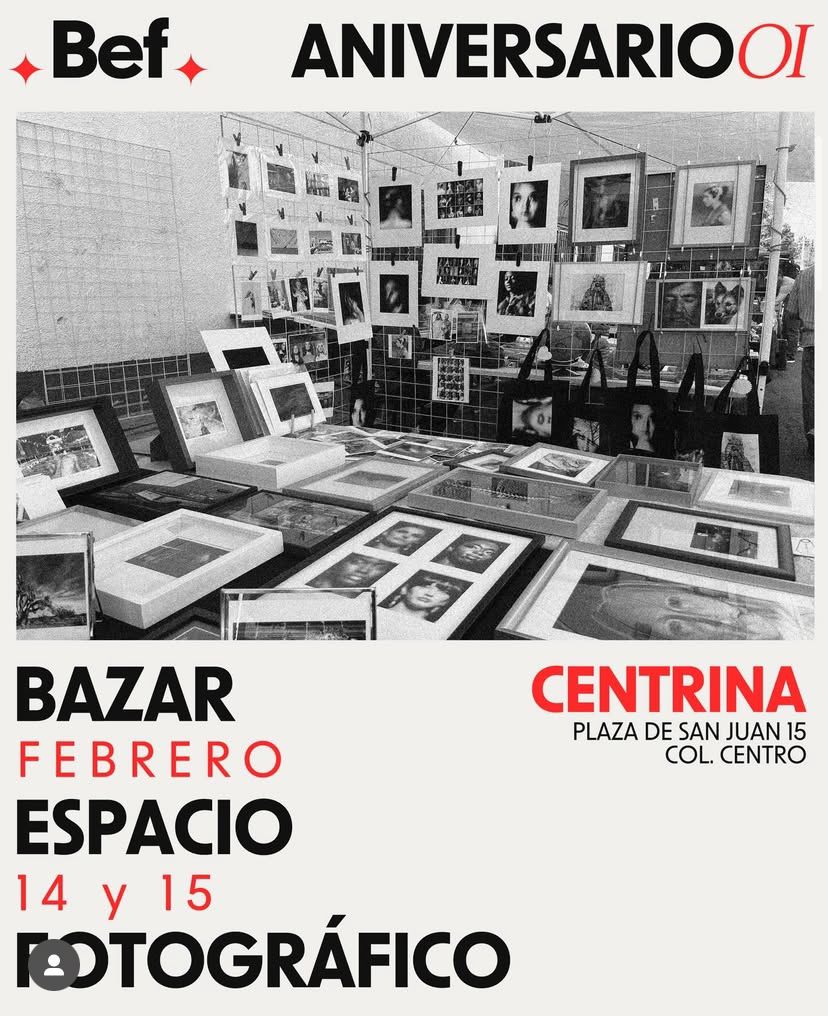 Aniversario OI – Bazar de Espacio Fotográfico (BEF)