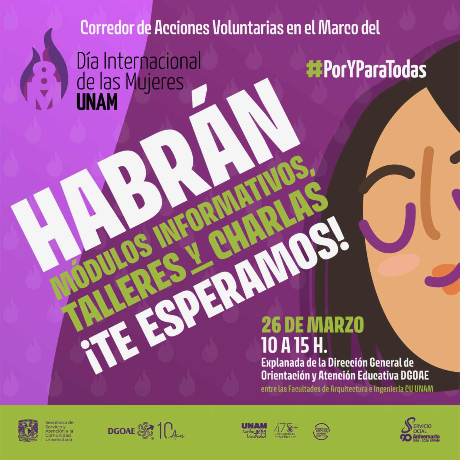 UNAM:Día internacional de las mujeres