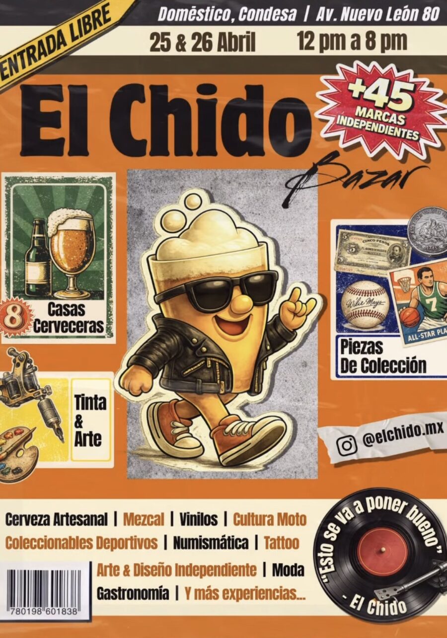 Cerveza, Vinilos y Tatuajes: Vive la experiencia de El Chido Bazar