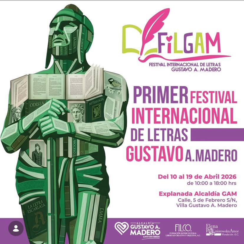 Nace el 1er Festival Internacional de Letras GAM