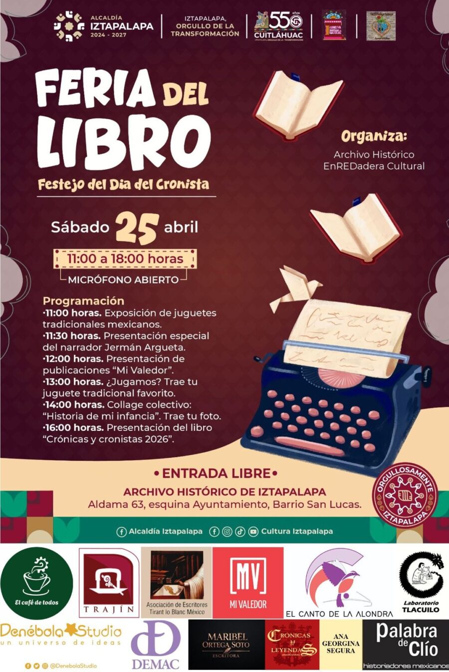 Feria del Libro Iztapalapa