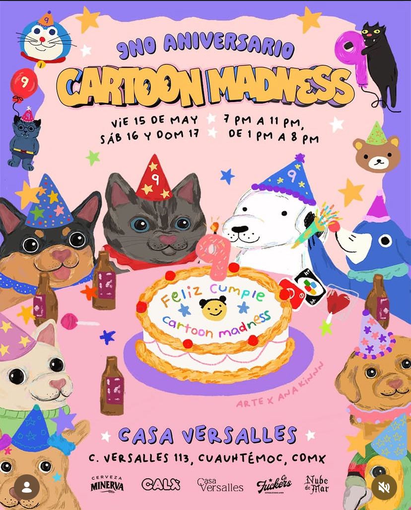 9º Aniversario – Cartoon Madness