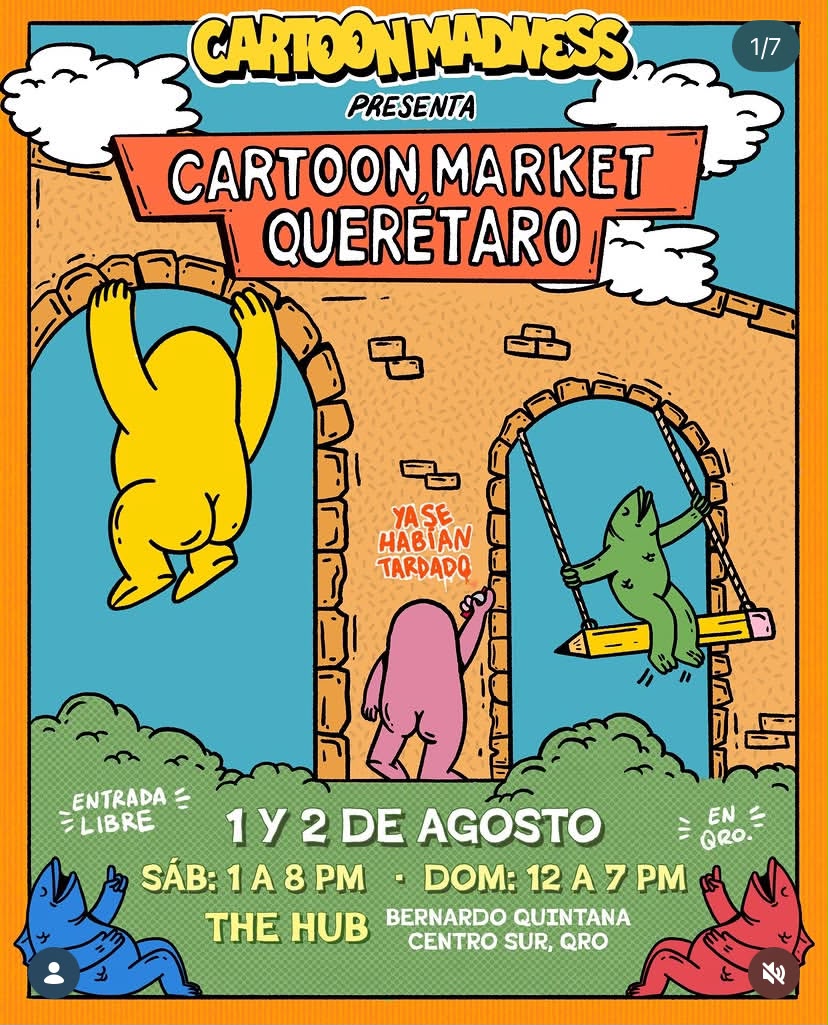 Cartooon Madnesss – Cartoon Market Querétaro