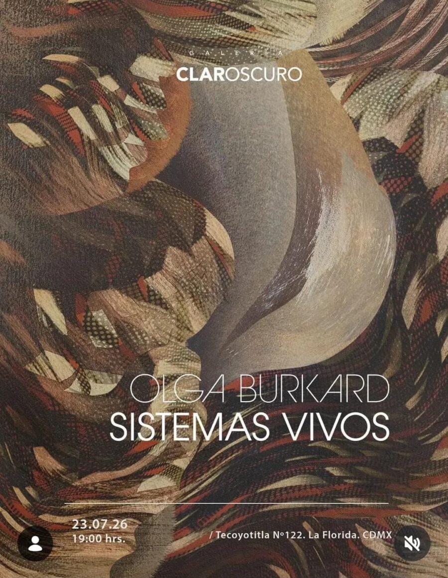 Galería Claroscuro – Sistemas Vivos – Olga Burkard