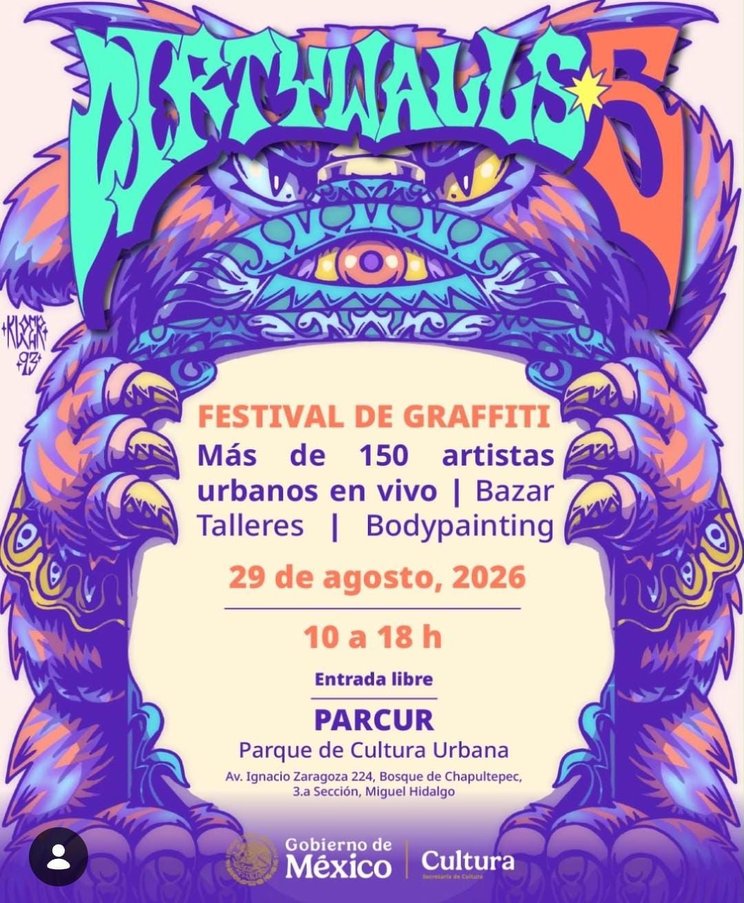Dirty Walls 5: Festival de Graffiti